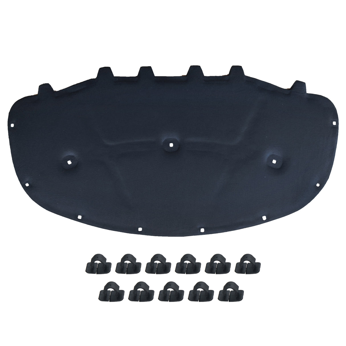 Tapis isolant de capot GEPCO avec clips pour VW Arteon 2017+ 3G8863831A