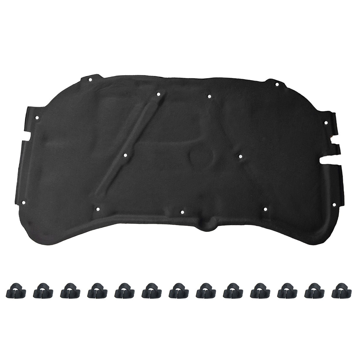 Tapis isolant de capot GEPCO pour VW GOLF IV 1997-2006 Bora 1998-2005 Clips