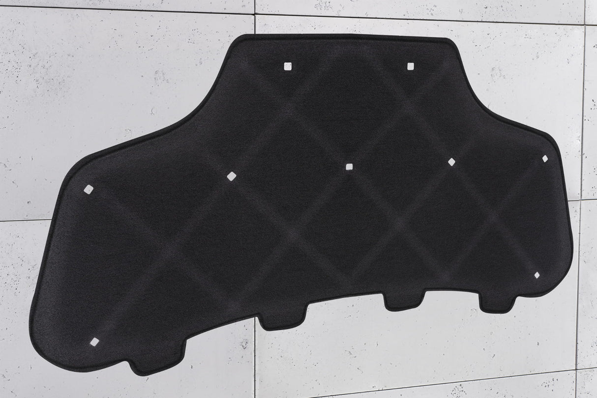 Motorhaubendämmung Dämmmatte für PORSCHE CAYENNE 9Y0 2018+ 9Y0863831A mit Clips