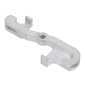 Close-up of the Compact Brake Line Bender, highlighting its design and mechanism.