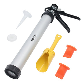 The GEPCO Mortar Squeezer being used to fill large joints in a stone wall.