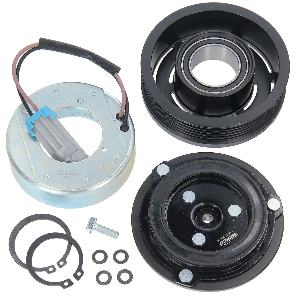 Poulie d'embrayage magnétique de compresseur de climatisation bobine magnétique Opel Astra H Zafira B