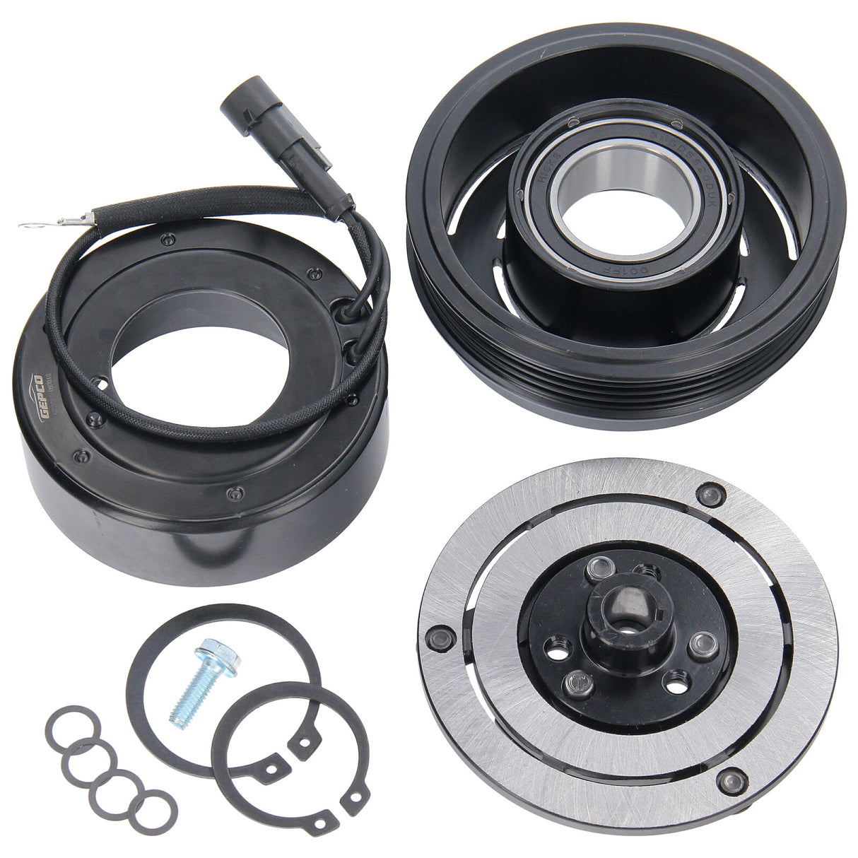 Embrayage magnétique de compresseur de climatisation Bobine magnétique Citroën Jumper Fiat Peugeot Boxer Bus