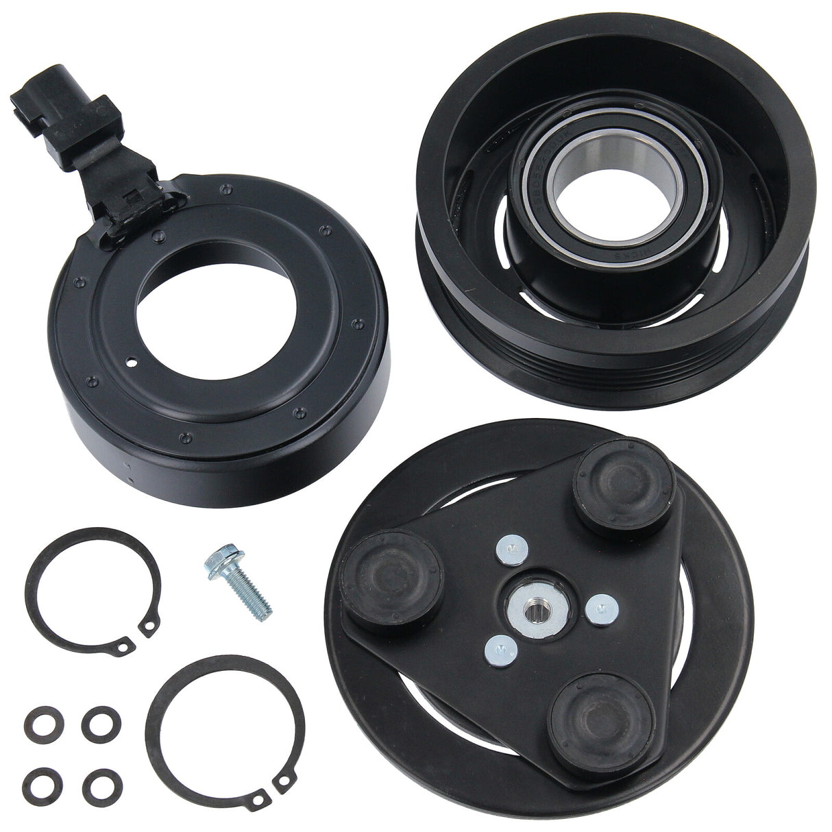 Embrayage magnétique de compresseur de climatisation GEPCO pour Ford Focus C-Max Transit Volvo C30 S40 II V50
