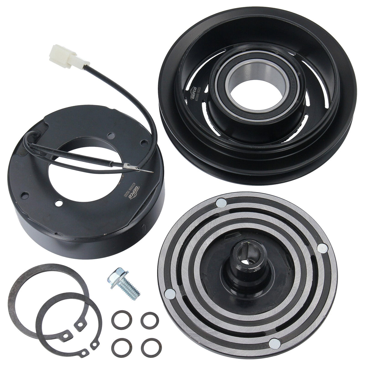 Embrayage magnétique de compresseur de climatisation GEPCO pour Porsche 911 3.2 SC Carrera 3.3 SC Turbo