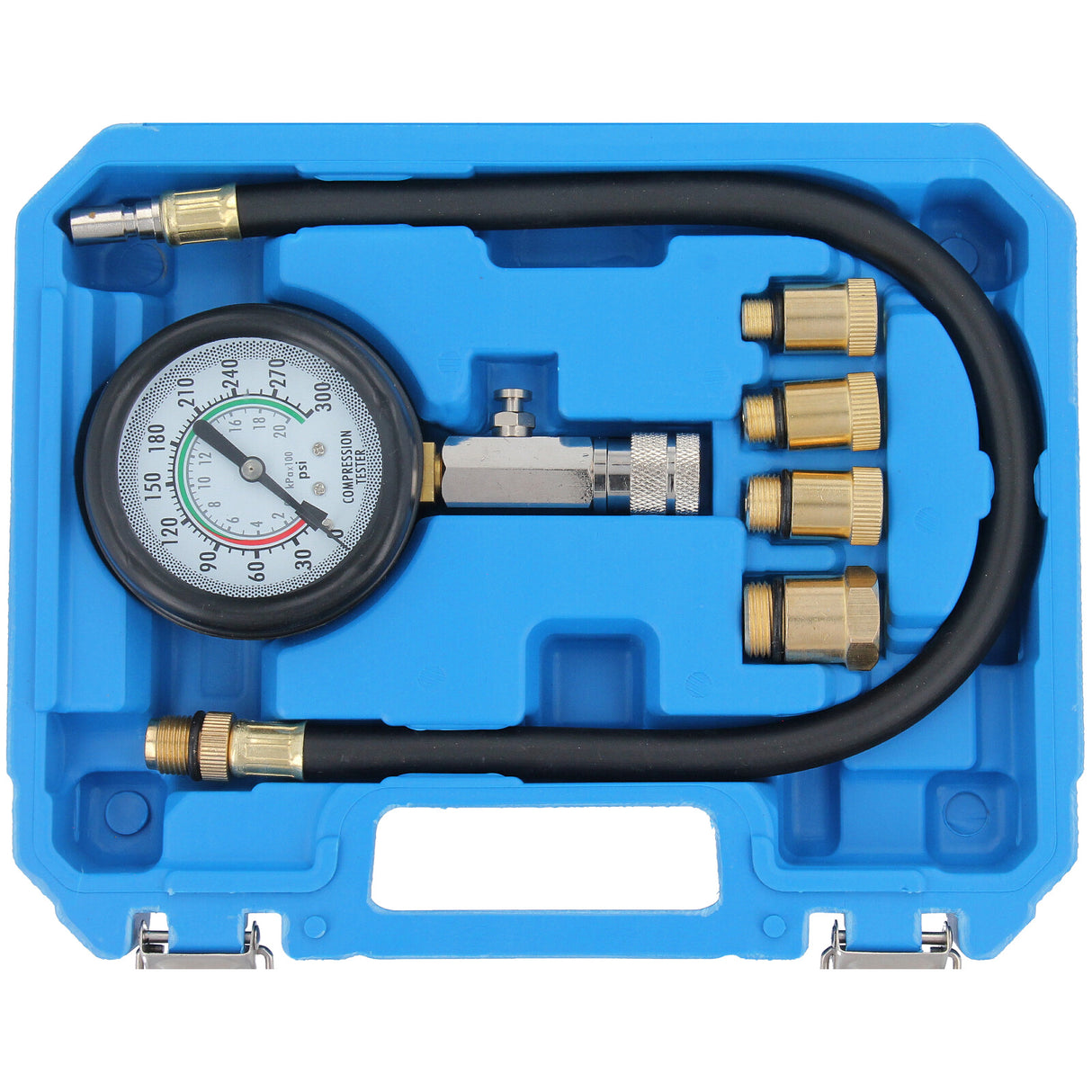 Ensemble de 8 testeurs de compression et de jauges de compression pour moteurs à essence