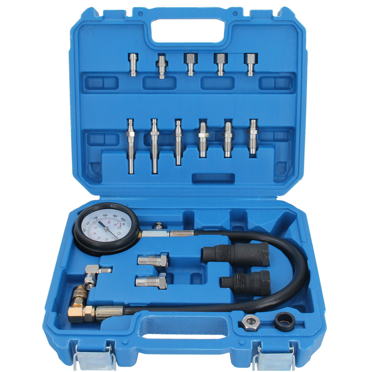 Kit de testeur de pression de compression pour moteurs diesel Testeur de pression de compression Diesel TDi CDI TD 0-70 Bar moteur de voiture et de camion