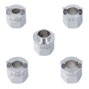 Zapfenschlüssel-Satz 5-tlg. für VW Golf 2, Audi, Mercedes (Bild 1/3: Gesamtansicht)