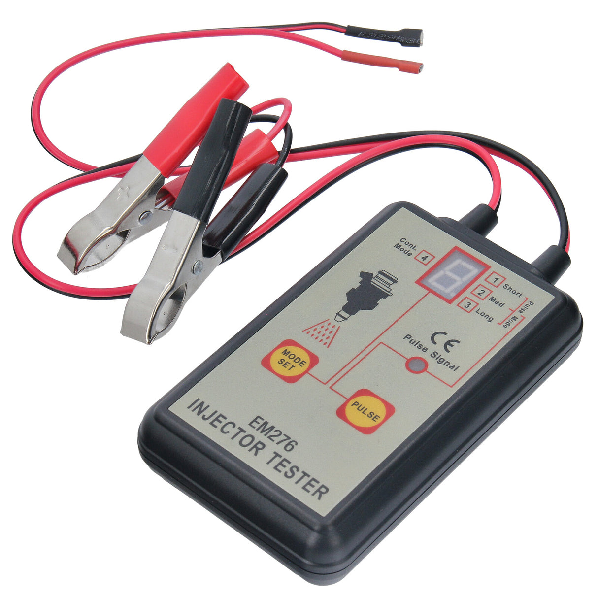 TESTEUR D'INJECTION OUTIL DE DIAGNOSTIC 12 V + Mallette + Mode d'emploi