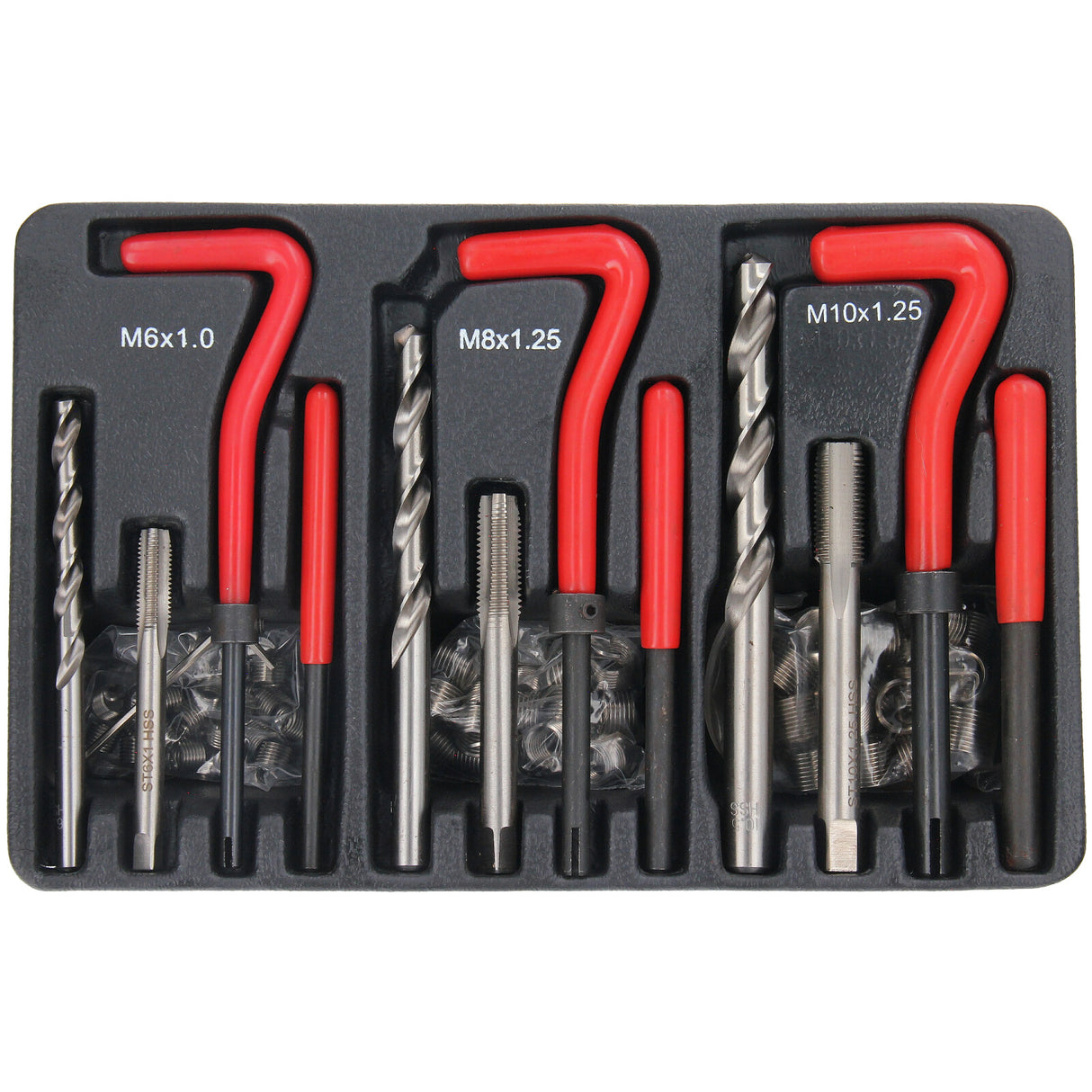 Kit de réparation de filetage 88 pièces M6 M8 M10