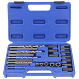Coffret d'extracteurs de vis, 25 pièces. Extracteur de boulons, kit d'extraction spécial pour retirer les vis.