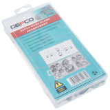 Assortiment de 26 colliers de serrage pour tuyaux, 16 à 40 mm