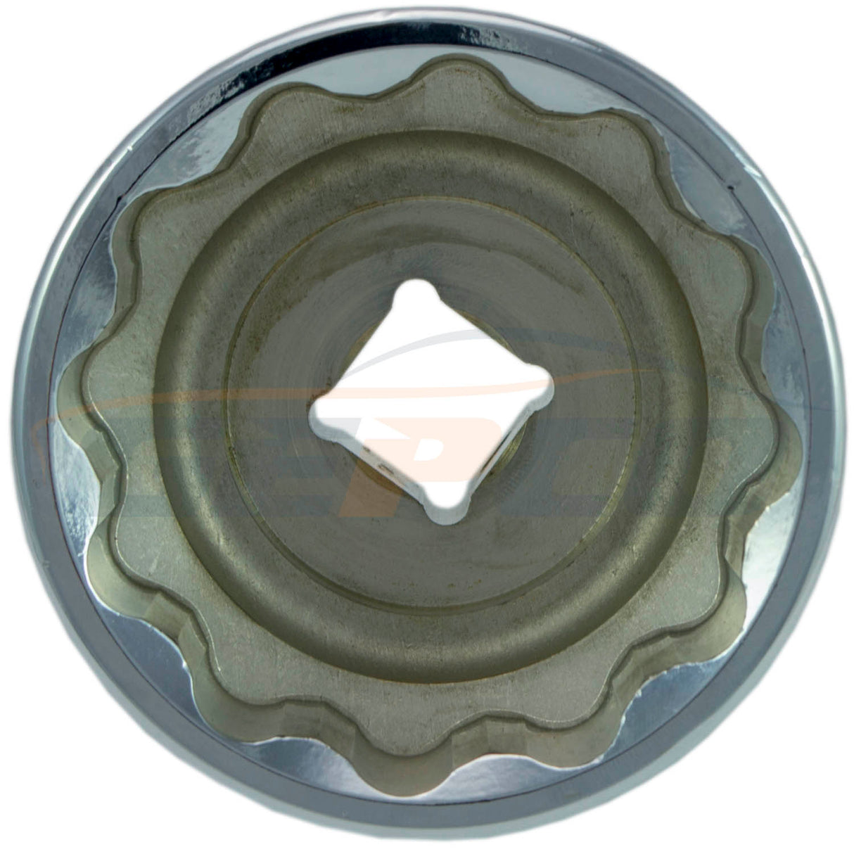 Écrou de moyeu à douille spéciale pour essieu arrière Transit Daily 65 mm cannelure 12 pans