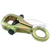 Pince de redressage de carrosserie pince de traction haute 3T pince de traction pour véhicule pince de carrosserie pince à crochet de traction largeur: 41x15mm hauteur -142mm (sans œillet)