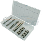 Jeu de 60 inserts filetés M4 M6 M8 M10 M12 M14 Kit de réparation 2D pour filetage