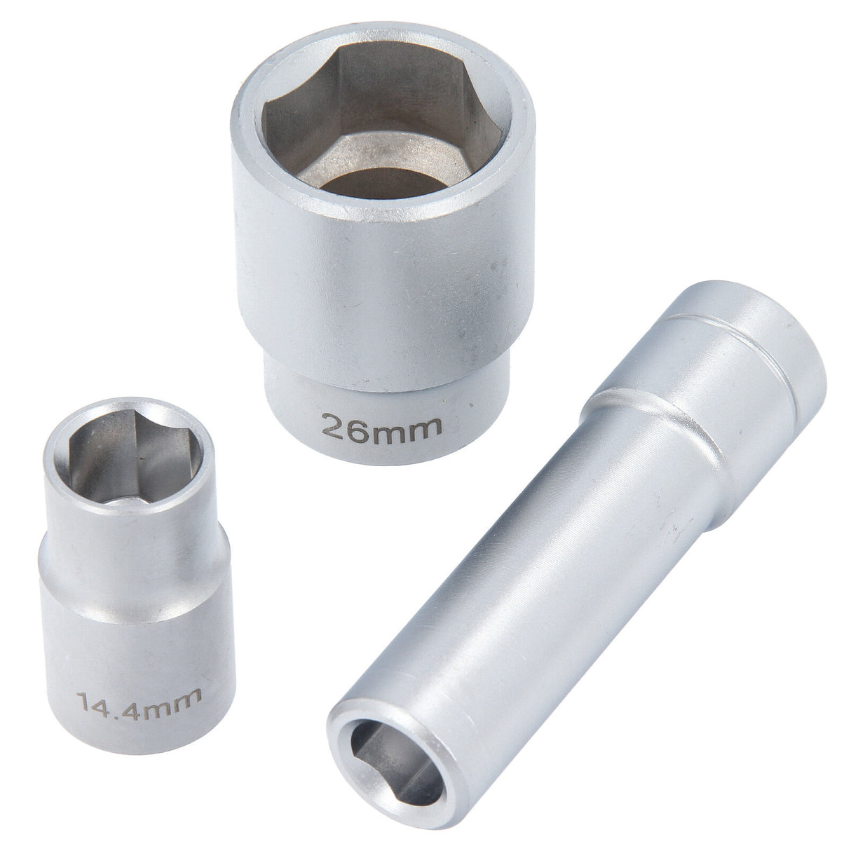 Clé à douille pour écrous, outil automobile pour pompes d'injection de distributeur Bosch diesel 3 pièces. Inserts triangulaires 1/2" VP37