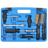 Kit d'entretien et de montage pour freins à disque à tambour 15 pièces. outils de frein