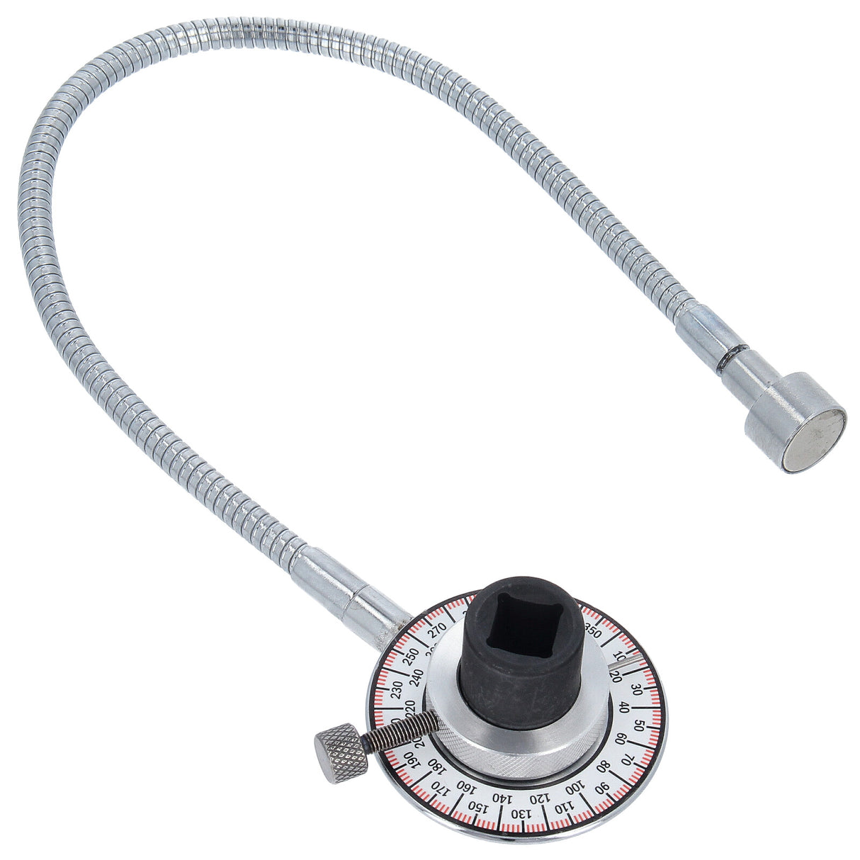 Appareil de mesure d'angle de couple 1/2" jauge d'angle bras magnétique carré interne