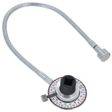 Appareil de mesure d'angle de couple 1/2" jauge d'angle bras magnétique carré interne