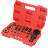 Kit de réparation de tarauds et filières pour écrous et boulons de roue 12 pièces