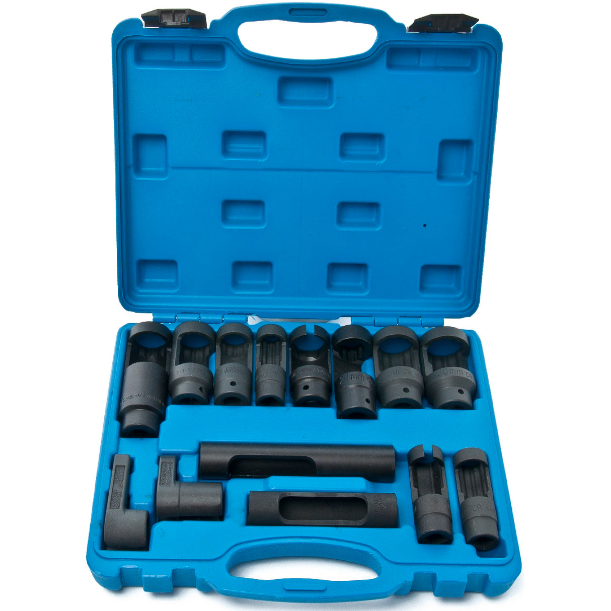 Lambdasonden Steckschlüssel Satz Stecknüsse Lamdasonde Nuss Werkzeug Set 14-tlg