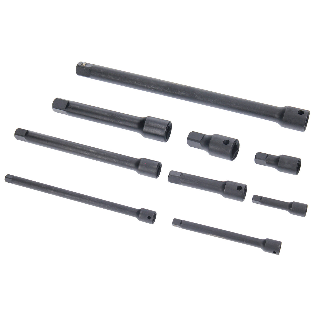 Jeu d'extensions Kipp pour douilles 1/4 + 3/8 + 1/2 pouce, 9 pièces