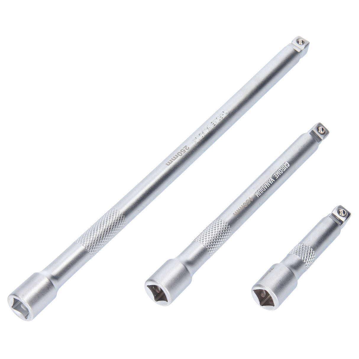Jeu d'extensions pour clés à douille Kipp 6,3 mm (1/4") 10 mm (3/8") 12,5 mm (1/2")