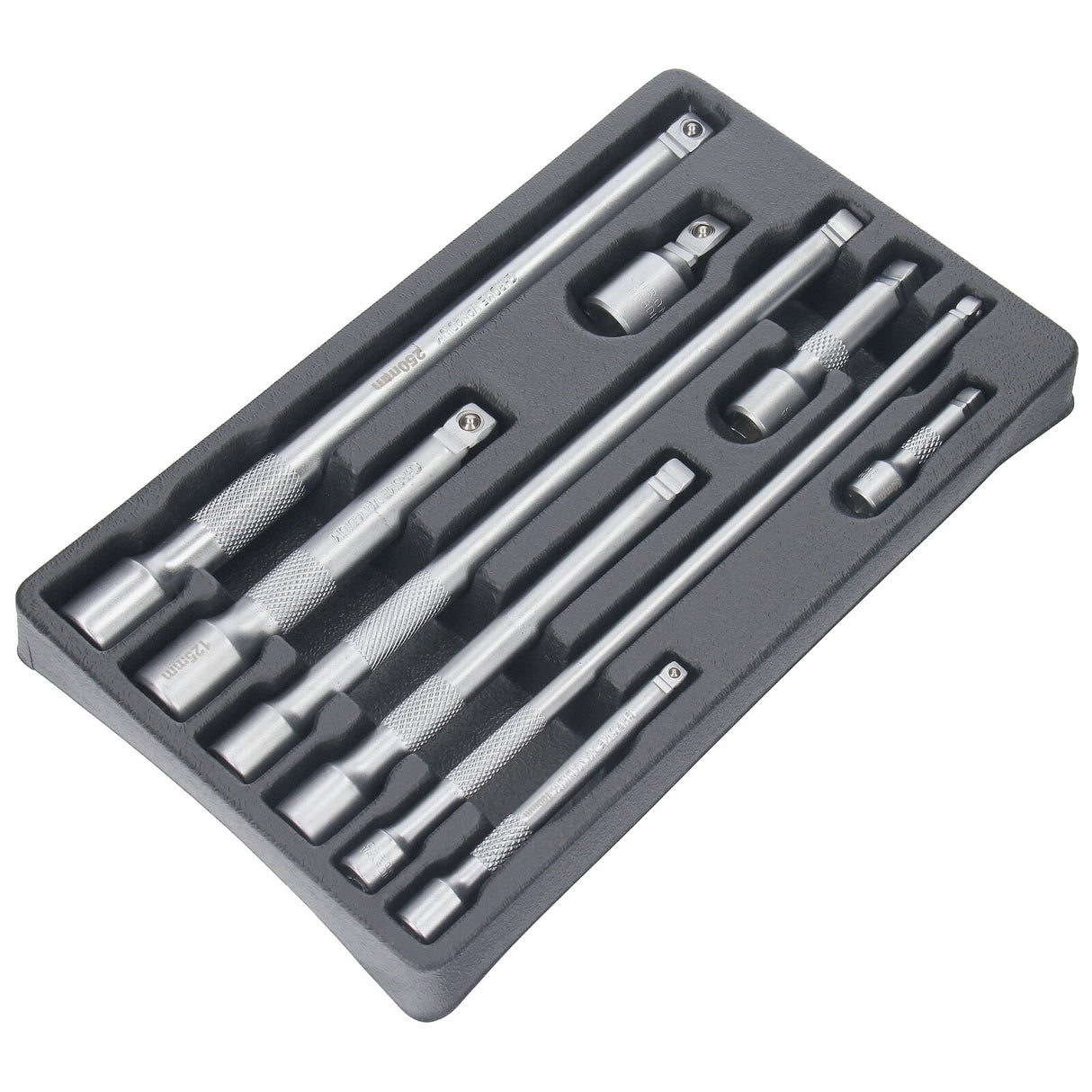 Jeu d'extensions pour clés à douille Kipp 6,3 mm (1/4") 10 mm (3/8") 12,5 mm (1/2")