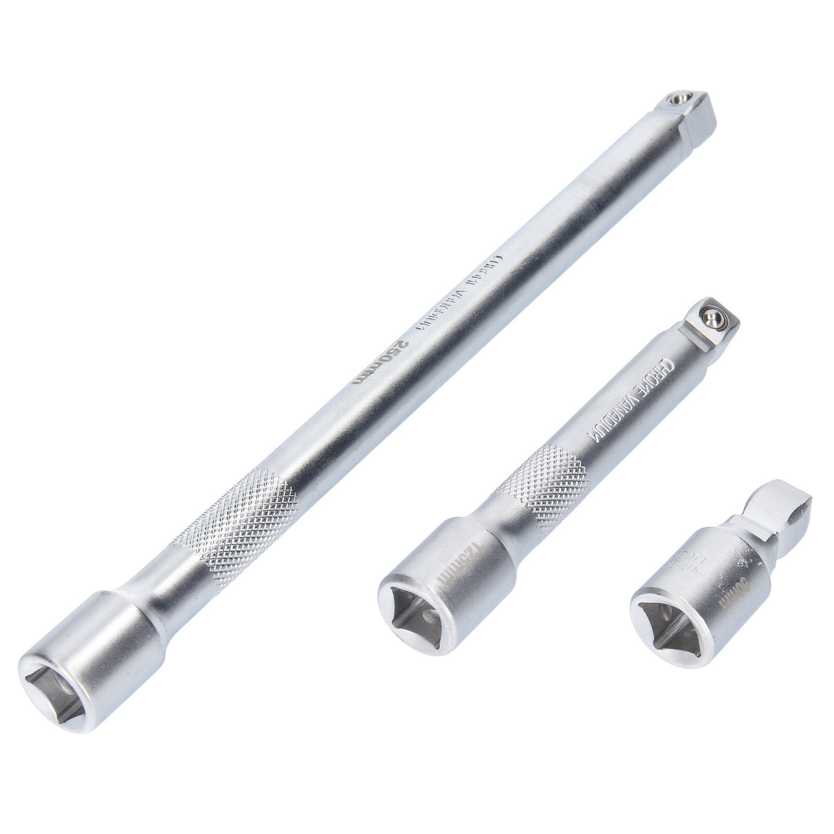 Jeu d'extensions pour clés à douille Kipp 6,3 mm (1/4") 10 mm (3/8") 12,5 mm (1/2")