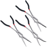 Jeu de pinces à double articulation pour téléphone, pinces à bec effilé, pinces à articulation 335 340 mm, 3 pièces