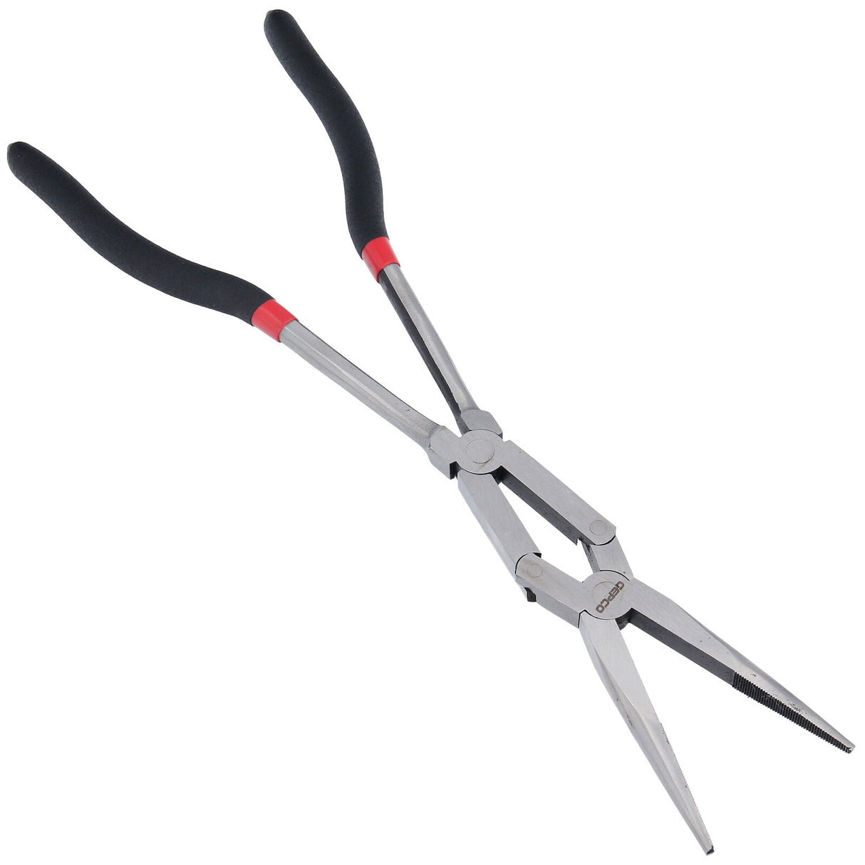 Jeu de pinces à double articulation pour téléphone, pinces à bec effilé, pinces à articulation 335 340 mm, 3 pièces