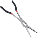 Jeu de pinces à double articulation pour téléphone, pinces à bec effilé, pinces à articulation 335 340 mm, 3 pièces
