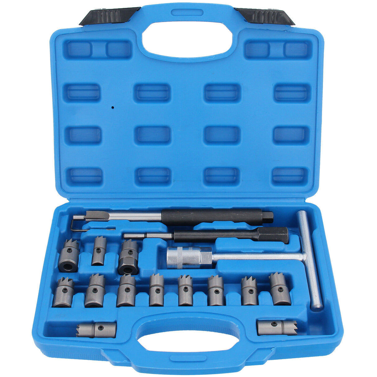 Kit d'outils de surface d'étanchéité pour coupe-injecteur diesel 17 pièces KIT
