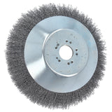 Brosse à mauvaises herbes professionnelle Brosse à herbes sauvages Brosse à joint Débroussailleuse souple 25,4 x 200 mm