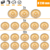 Disque de meulage diamanté professionnel pour meule à béton Ø 230 mm
