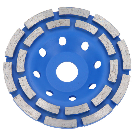 Disque de meulage diamanté pour béton, bleu foncé, 125 mm, 3/5/10