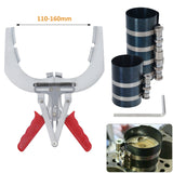 Pince à segments de piston 110-160 mm avec bande de serrage pour segments de piston, tendeur de segments de piston 60-175 mm
