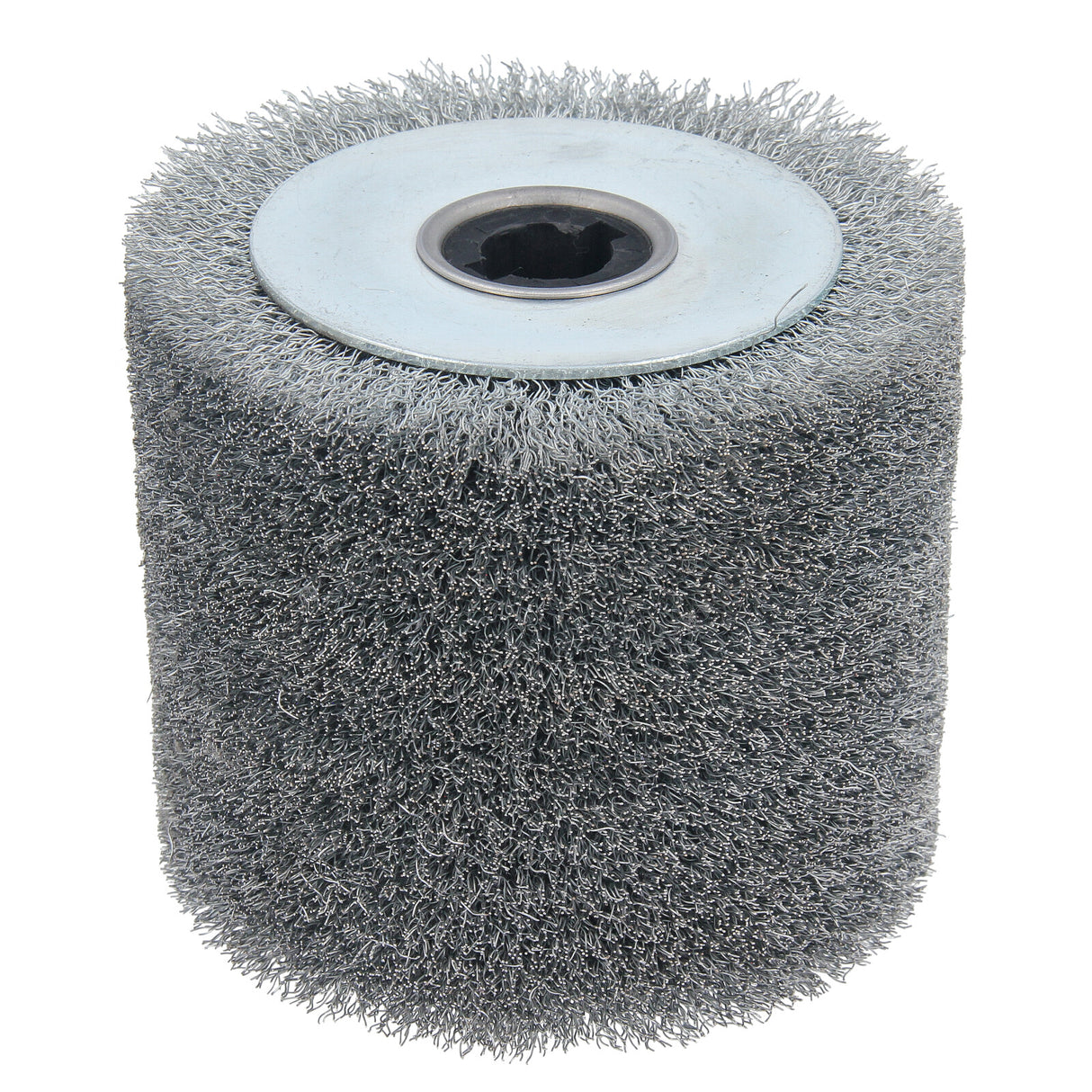 Rouleau de ponçage à brosse métallique, rouleau de satinage 120 x 100 x 19 mm pour machine à satiner