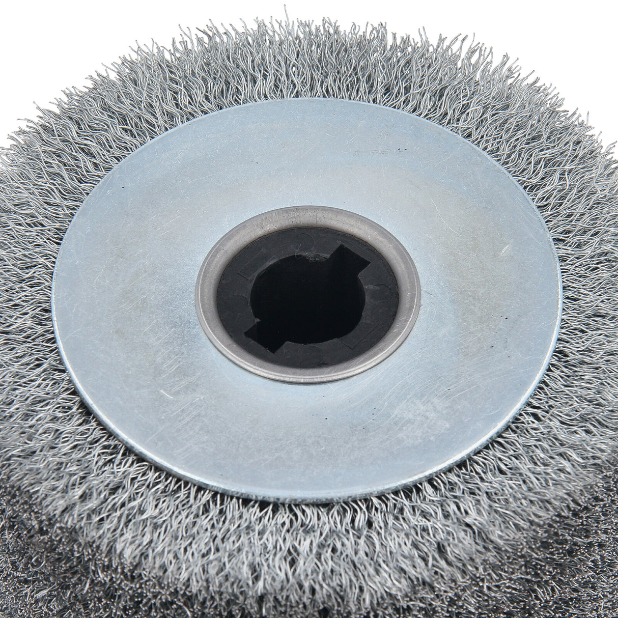 Rouleau de ponçage à brosse métallique, rouleau de satinage 120 x 100 x 19 mm pour machine à satiner