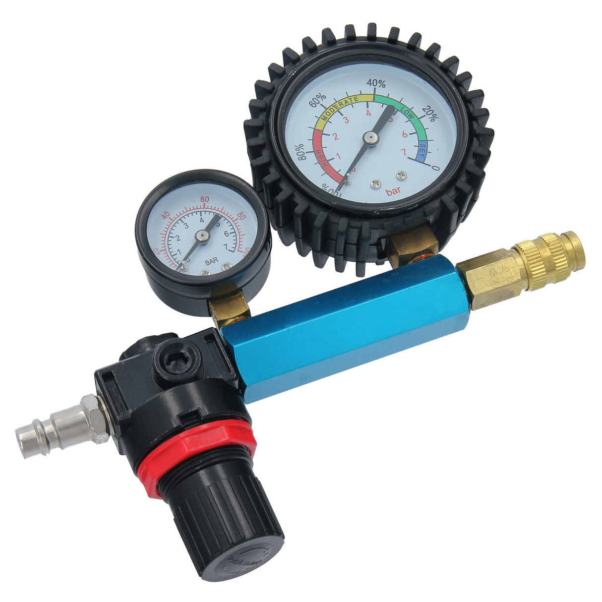 Kit de test de compression et de perte de pression pour moteurs à essence et diesel
