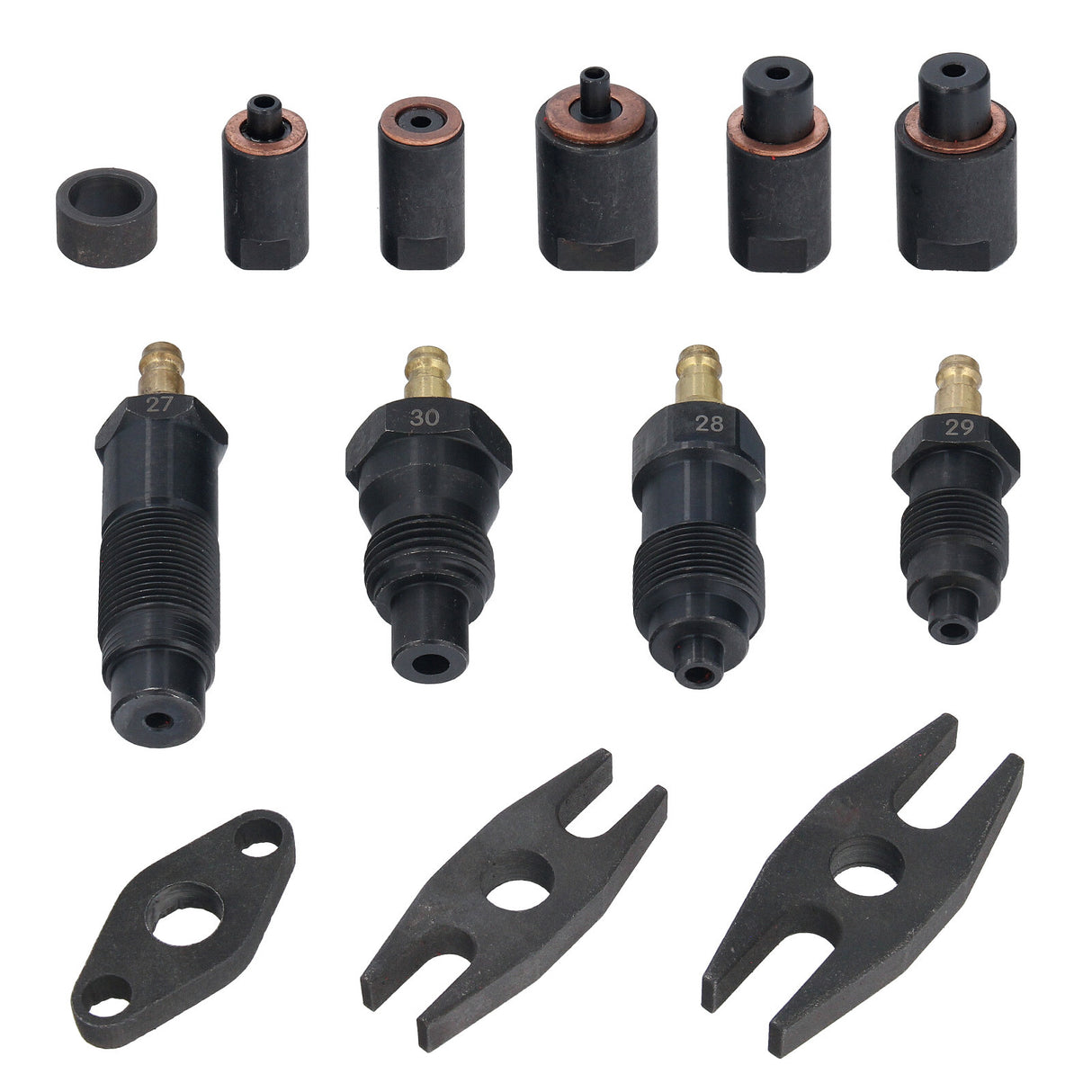 Kit de test de compression et de perte de pression pour moteurs à essence et diesel
