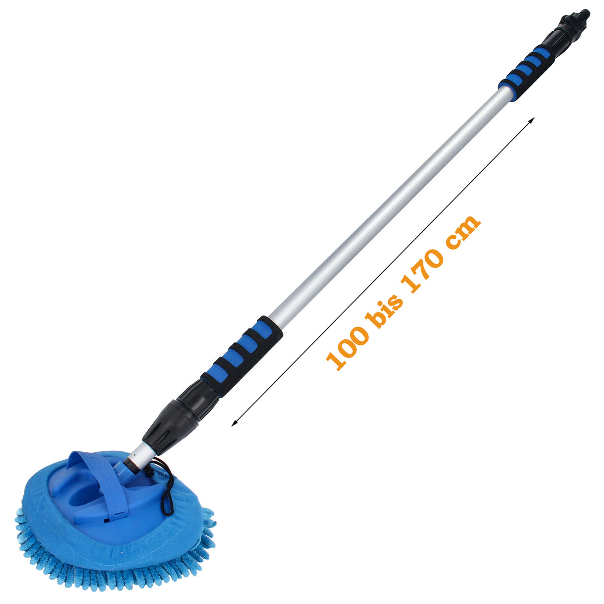 Brosse de lavage télescopique en microfibre pour voiture 100-170 cm