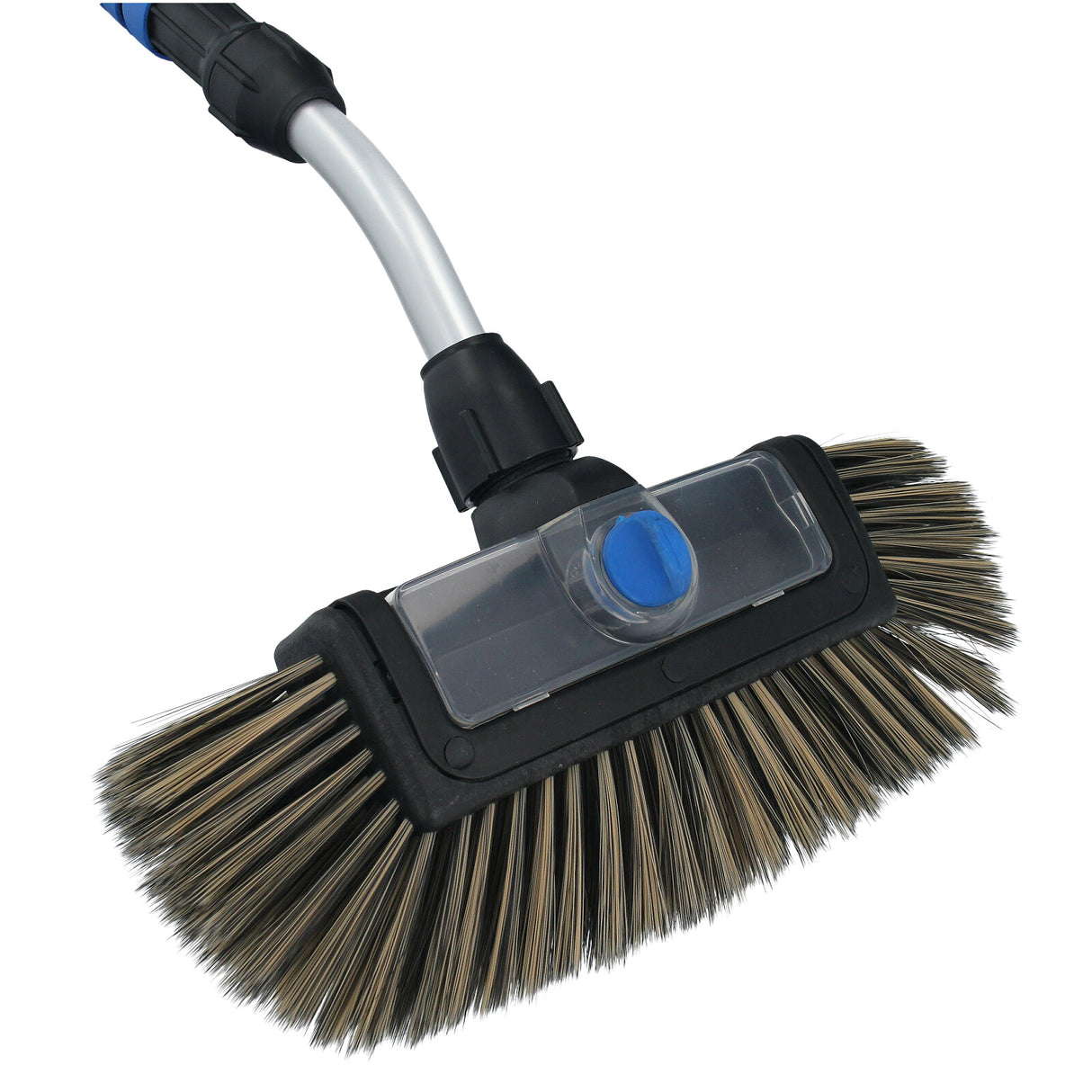 Brosse de lavage de voiture télescopique avec récipient à shampoing 115 - 175 cm pour voiture et camion