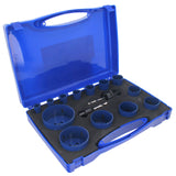 Coffret de 16 scies cloches, foret, trépan, scie cloche circulaire, foret à trous HSS bimétal