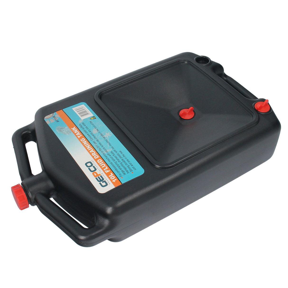 Bidon de vidange d'huile pour bac de récupération d'huile, récipient de vidange d'huile pour service d'huile 10 litres 1 pièce.