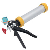 Pistolet à joints, pistolet à mortier, pistolet à silicone, presse à cartouches 300+600 ml, seringue à mortier