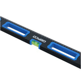 Niveau à bulle aluminium 2 poignées 60-200 cm 3 fioles règle magnétique