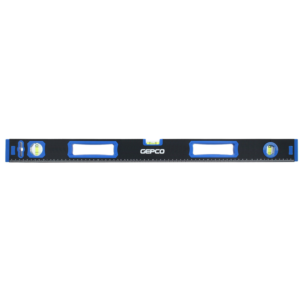 Niveau à bulle aluminium 2 poignées 60-200 cm 3 fioles règle magnétique