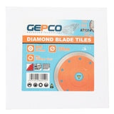 Disque à tronçonner diamanté pour carrelage diamètre 150 mm alésage 25,4 mm