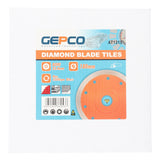 Disque à tronçonner diamanté pour carrelage diamètre 180 mm alésage 25,4 mm
